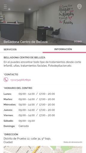 Centro de Belleza Belladona Screen 3