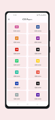 Android application All CDS Papers screenshort