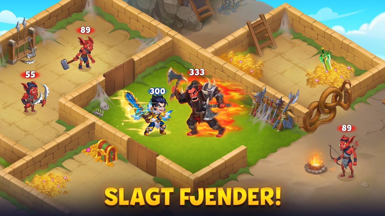 Hero Wars: Alliance Mod APK screenshot 2 - Android mod game interface