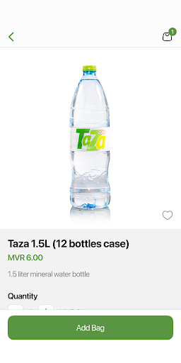 TaZa Delivery App Screen 2