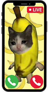 Banana Cat Fake Call