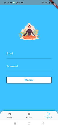 Android application Latihan Berkesadaran screenshort