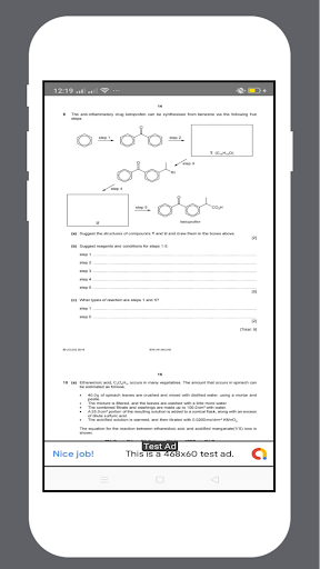 A LEVEL CHEMISTRY Screen 2