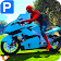 Superheroes Bike Parking: Super Stunt Racing Games icon