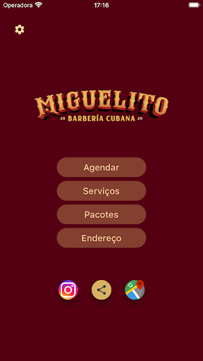 Android application Miguelito Barbería Cubana screenshort