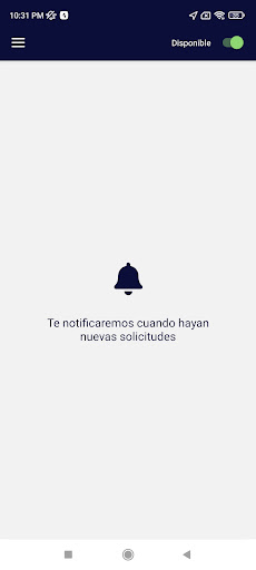 Android application Tuvex Conductor screenshort