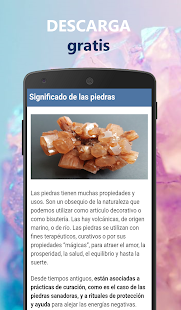 Piedras y atribuciones - Gemas Screenshot