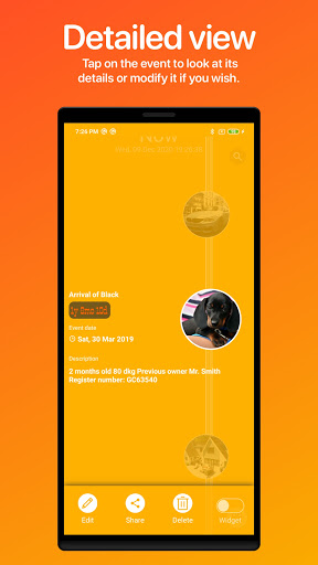 Smart Countdown - Track events Screen 3