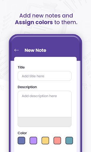 Notes Keeper - To-do list Screen 2