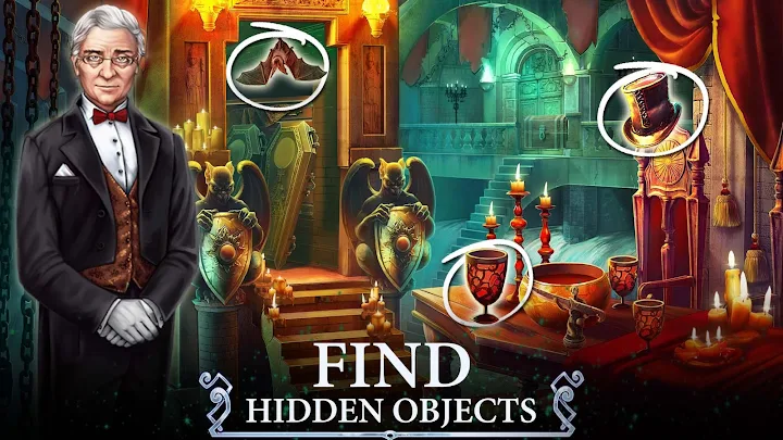 Hidden Objects: Twilight Town  MOD APK (Unlimited Gold) 3.2.27