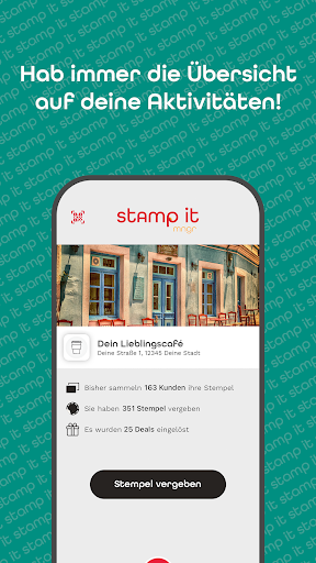 Android application StampIt Manager screenshort