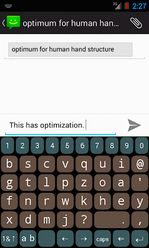B16x2 Word Prediction Screen 3