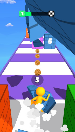 Android application Breaking Block Rush screenshort