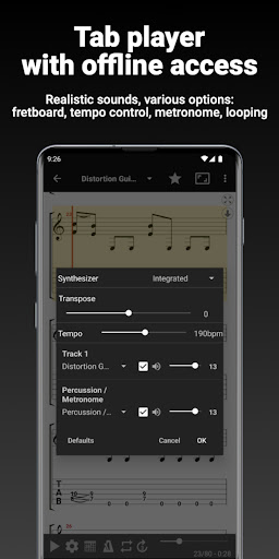 GuitarTab - Tabs and chords - Music & Audio - apps