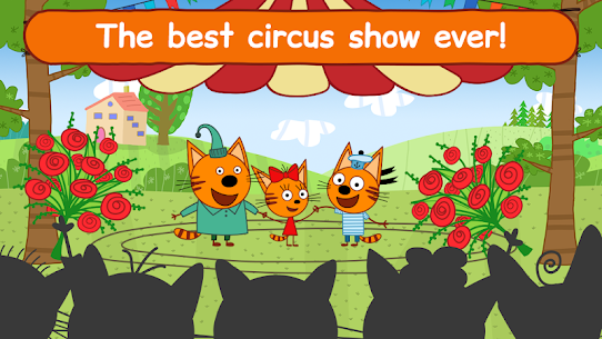 Kid-E-Cats Circus Games! Three Cats for Children 1