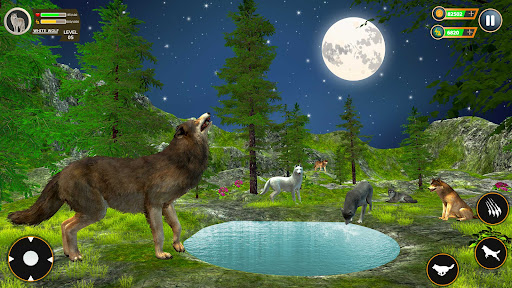 Wolf Survival Simulator 3D RPG