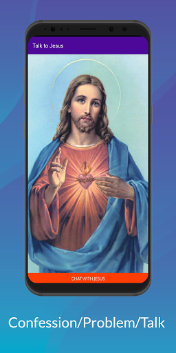Android application Talk To Jesus screenshort