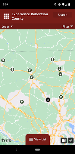 Screenshot of Experience Robertson County