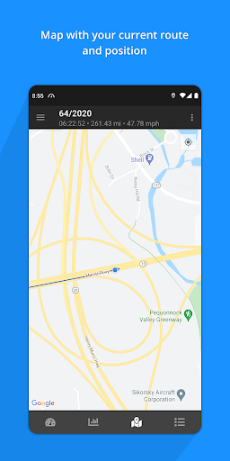 Galileo GPS Speedometer Screen 3