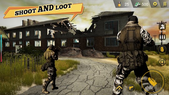 FPS Commando Shooting Gun Game MOD APK (God Mode, Dumb Enemy) 23