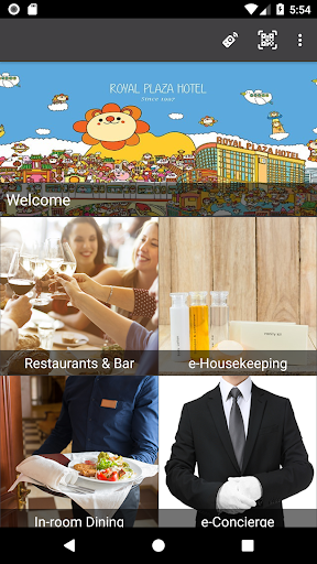 Android application Royal Plaza Hotel screenshort