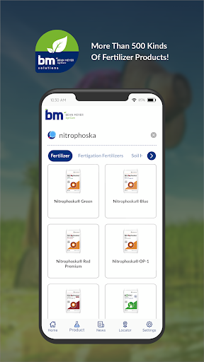 bm AgriCare Screen 2