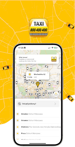Android application Taxi 400400 screenshort