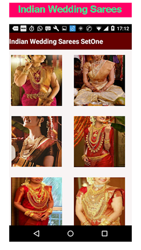 Indian Wedding Sarees Screen 2