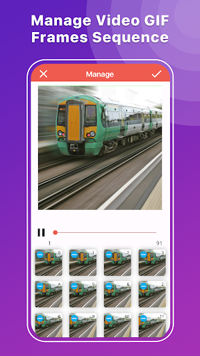 Video GIF Maker and GIF Editor