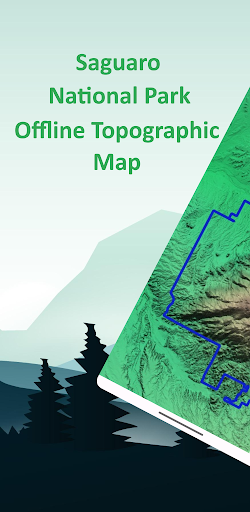 Android application Saguaro Offline Topo Map screenshort