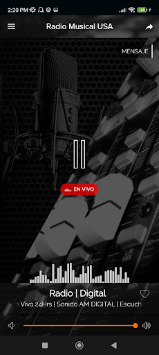 Android application Radio Musical USA screenshort