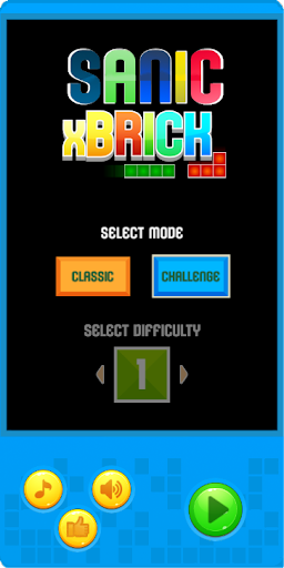 Android application Sanic xBrick: Blocks Puzzle screenshort