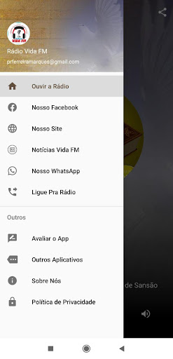 Rádio Vida FM Screen 2