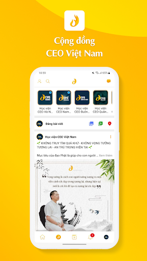 Android application CEO Việt Nam screenshort