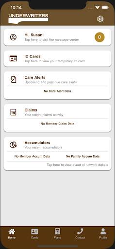 Underwriters Group Health Screen 2