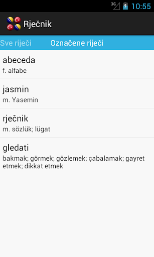 Bosansko-TurskiTürkçe-Boşnakça Screen 3