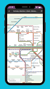 Munich Metro - Map and Route