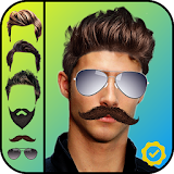 Men's Hair Styler and Mustache icon