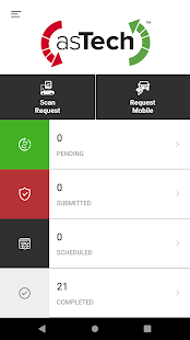 asTech Mobile Screenshot