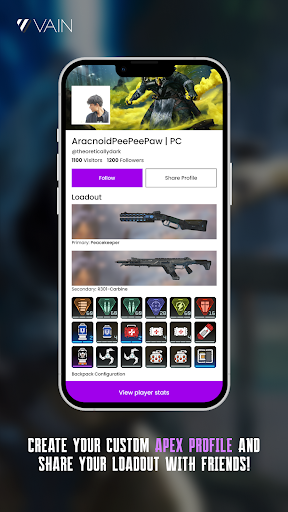 Android application Vain - Apex Assistant screenshort