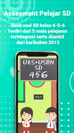 Android application Assesment Pelajar SD screenshort