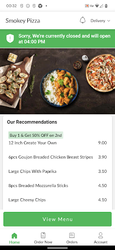 Smokey Pizza Screen 2