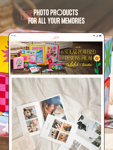 Screenshot of Lalalab - Photo printing