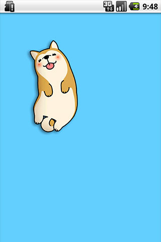 Android application Rolling dog LiveWallpaper02 screenshort