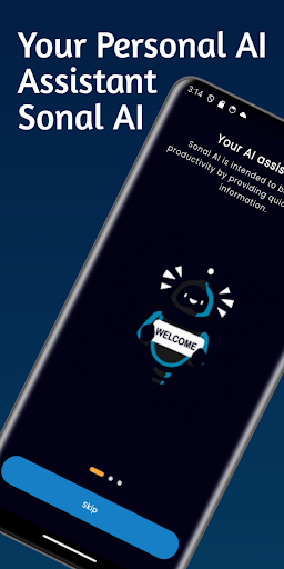 Android application Sonal AI - Your AI Assistant screenshort