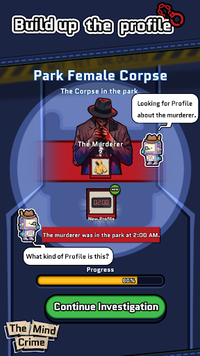 The Mind Crime: Murder Mystery Screen 3