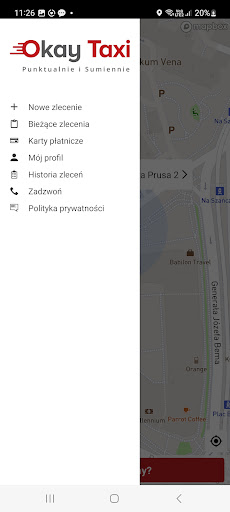 Biało Czerwone Okay Taxi Screen 2