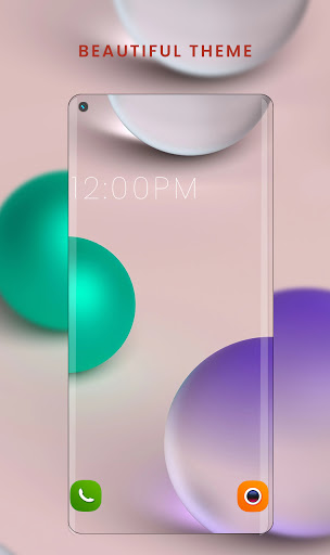 Galaxy F12 Launcher Screen 3