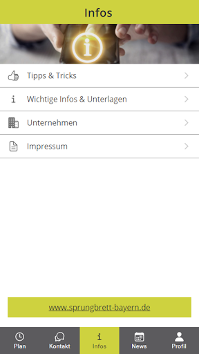 sprungbrett bayern Screen 2