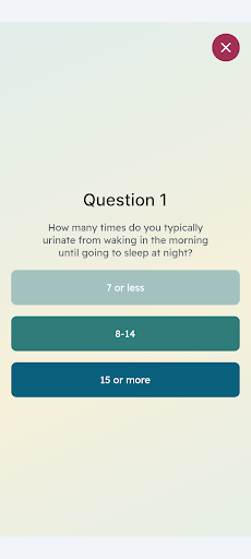 Bladder Matters - Health App Screen 3